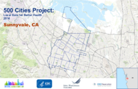 500 Cities Project Local Data for Better Health 2016 Sunnyvale CA