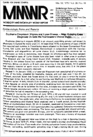 Morbidity and Mortality Weekly Report MMWR May 18 1979  Vol 28  No 19