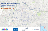 500 Cities Project Local Data for Better Health 2016 Hawthorne CA