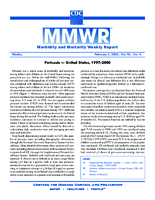 MMWR Morbidity and Mortality Weekly Report Vol 51 No 4 February 1 2002