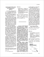 Leptospira Serovar as Prognostic Factor