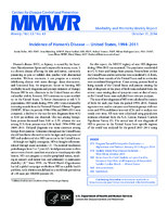 MMWR Morbidity and Mortality Weekly Report Vol 63 No 43 October 31 2014