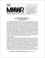 MMWR Morbidity and Mortality Weekly Report Vol 45 No 29 July 26 1996