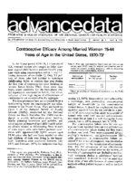 Contraceptive Efficacy Among Married Women 1544 Years of Age in the United States 197073