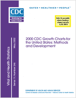 2000 CDC growth charts for the United States methods and development