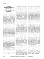 Public Understanding of Pandemic Influenza United Kingdom