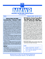 MMWR Morbidity and Mortality Weekly Report Vol 58 No 4 February 6 2009