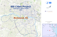 500 Cities Project Local Data for Better Health 2014 Richmond VA