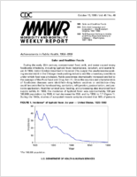 MMWR Morbidity and Mortality Weekly Report Vol 48 No 40 October 15 1999