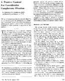 A positive control for coccidioidin complement fixation