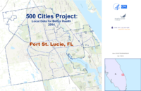 500 Cities Project Local Data for Better Health 2014 Port St Lucie FL