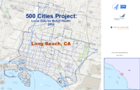 500 Cities Project Local Data for Better Health 2014 Long Beach CA