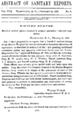 Abstract of sanitary reports  v 8 no 8 February 24 1893