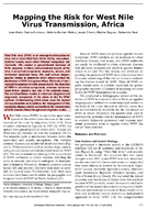 Mapping the Risk for West Nile Virus Transmission Africa