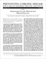 Integrating Care for Medical and Mental Illnesses