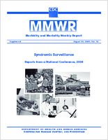 Morbidity and Mortality Weekly Report Supplement August 26 2005  Vol 54
