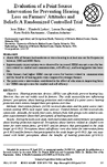 Evaluation of a Point Source Intervention for Preventing Hearing Loss on Farmers Attitudes and Beliefsa Randomized Controlled Trial