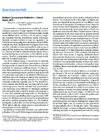 Notes From the Field Multiple Cyclosporiasis Outbreaks  United States 2018