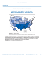 QuickStats Birth Rates for Teens Aged 1519 Years by State  National Vital Statistics System US United States 2018