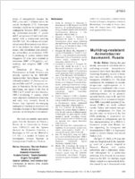 Multidrugresistant Acinetobacter baumannii Russia