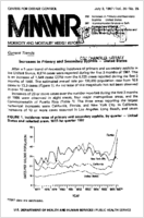MMWR Morbidity and Mortality Weekly Report July 3 1987  Vol 36  No 25