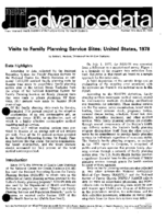 Visits to Family Planning Service Sites United States 1978