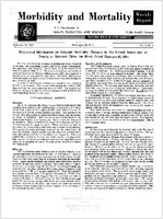 Morbidity and Mortality Weekly Report Vol 3 No 6 February 19 1954