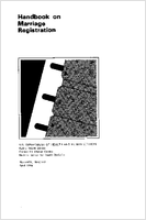 Handbook on marriage registration