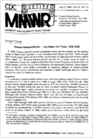 MMWR Morbidity and Mortality Weekly Report April 3 1992  Vol 41  No 13