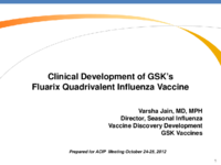 Clinical development of GSKs Fluarix quadrivalent influenza vaccine