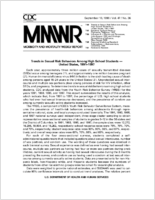 MMWR Morbidity and Mortality Weekly Report Vol 47 No 36 September 18 1998