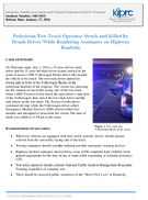 Pedestrian Tow Truck Operator Struck and Killed by Drunk Driver While Rendering Assistance on Highway Roadside