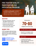 Fire Fighter Fatality Investigation and Prevention Program 2026