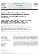 Mixture Analysis of Associations Between Environmental and Workplace Toxins and Liver Damage and Telomere Length Stratified by RaceEthnicity