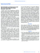 Salmonella Typhimurium Infections Associated with a Community College Microbiology Laboratory  Maine 2013