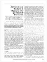 Azithromycin Failure in Mycoplasma genitalium Urethritis