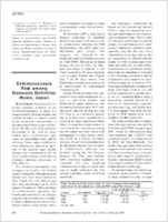 Echinococcosis Risk among Domestic Definitive Hosts Japan