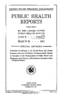 Public Health Reports  v 46 no 12  cover