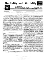 Morbidity and Mortality Weekly Report Vol 2 No 21 week ended May 30 1953