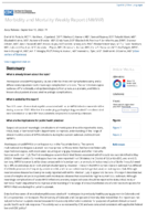 Two Cases of Monkeypoxassociated Encephalomyelitis  Colorado and the District of Columbia JulyAugust 2022