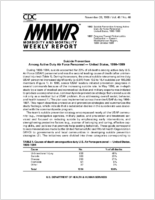 MMWR Morbidity and Mortality Weekly Report Vol 48 No 46 November 26 1999