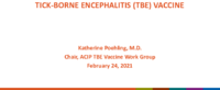 Tickborne encephalitis TBE vaccine