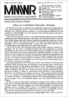 MMWR Morbidity and Mortality Weekly Report September 22 1978  Vol 27  No 38