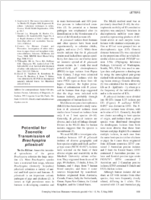 Potential for Zoonotic Transmission of Brachyspira pilosicoli