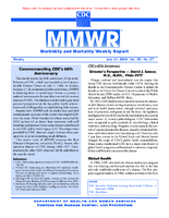 MMWR Morbidity and Mortality Weekly Report Vol 55 No 27 July 14 2006