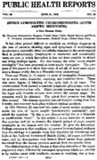 Weekly Reports for JUNE 21 1935