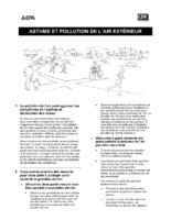 Asthme et pollution de lair exterieur