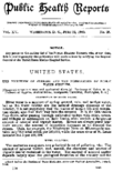 Public health reports  v 15 no 12 June 22 1900