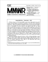 MMWR Morbidity and Mortality Weekly Report Vol 46 No 46 November 21 1997