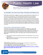 Accountable Care Issue Brief Basic Principles and Related Law